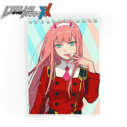 Фотография товара «Блокнот Darling in the FranXX»