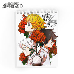 Фотография товара «Блокнот Yakusoku no Neverland»