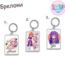 Фотография товара «Брелок Doki Doki Literature Club»