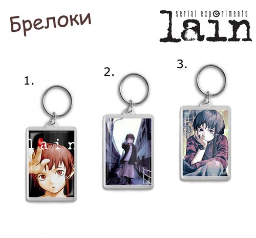 Фотография товара «Брелок Serial Experiments Lain»