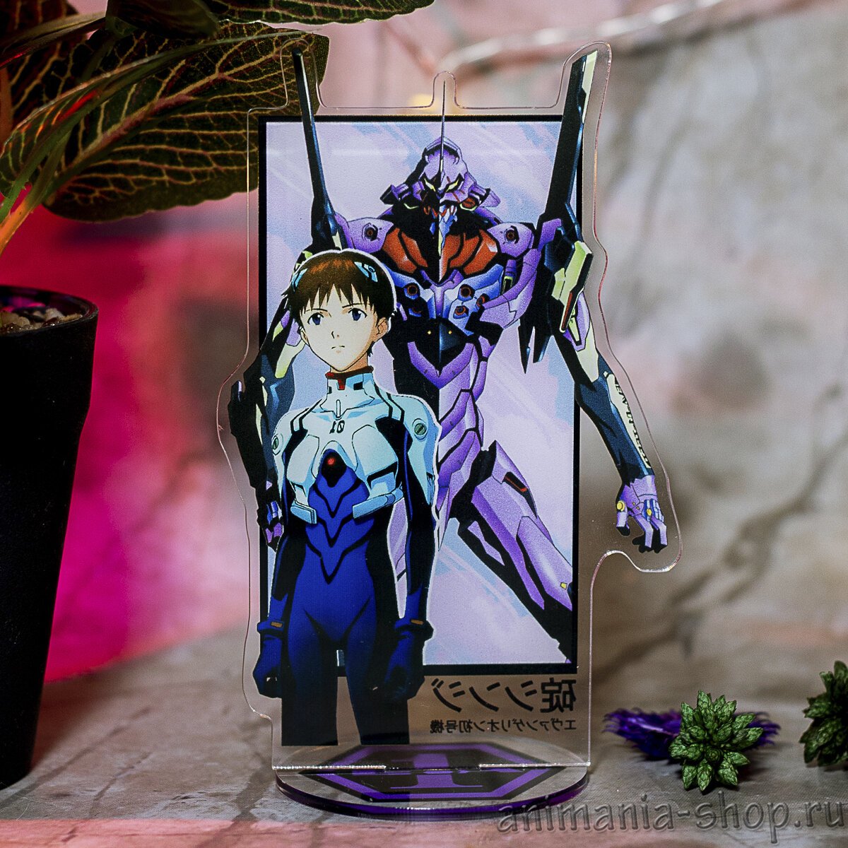 2D Фигурка Evangelion, Shinji (21693) – купить по цене 450 руб. в  интернет-магазине animania-shop.ru