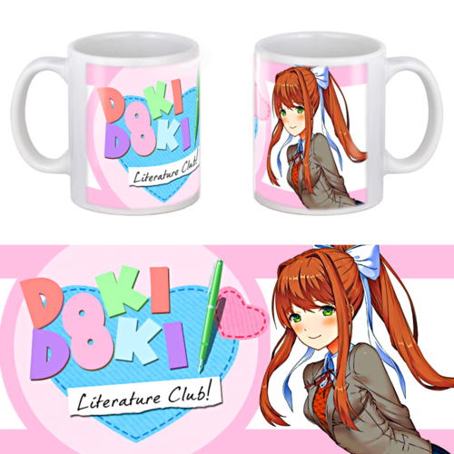 Фотография товара «Кружка Doki Doki Literature Club!»