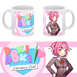 Фотография товара «Кружка Doki Doki Literature Club!»