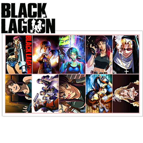 Фотография товара «Лист наклеек Black Lagoon»