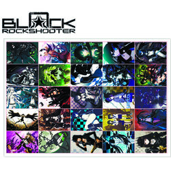 Фотография товара «Лист наклеек Black Rock Shooter»