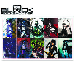 Фотография товара «Лист наклеек Black Rock Shooter»