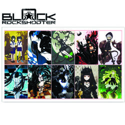 Фотография товара «Лист наклеек Black Rock Shooter»