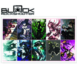 Фотография товара «Лист наклеек Black Rock Shooter»