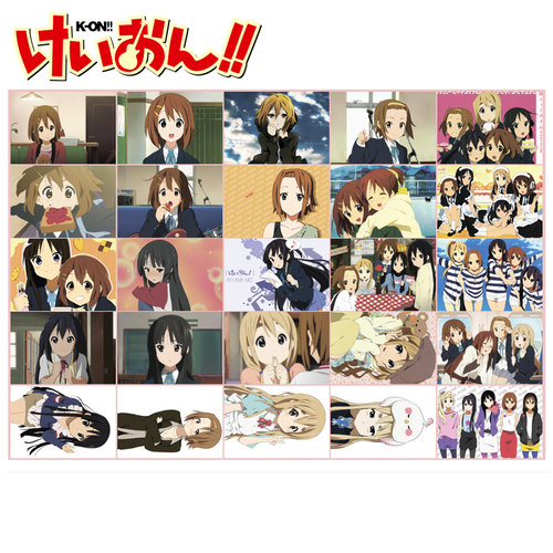 Фотография товара «Лист наклеек  K-ON»