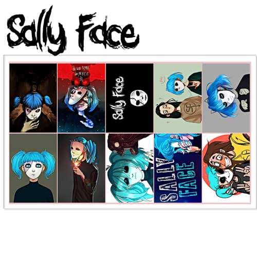 Фотография товара «Лист наклеек Sally Face»