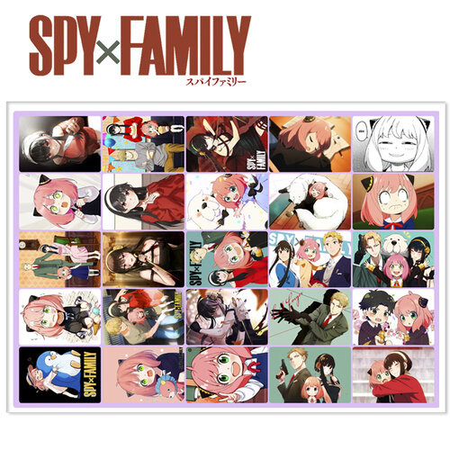 Фотография товара «Лист наклеек Spy x Family»