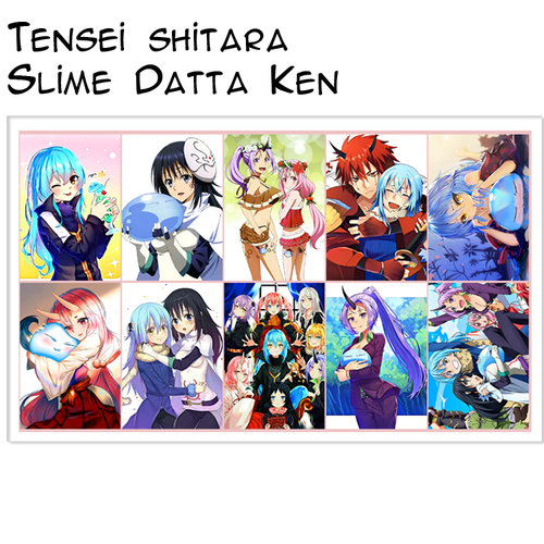 Фотография товара «Лист наклеек Tensei shitara Slime Datta Ken»