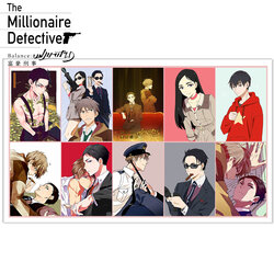 Фотография товара «Лист наклеек The Millionaire Detective »