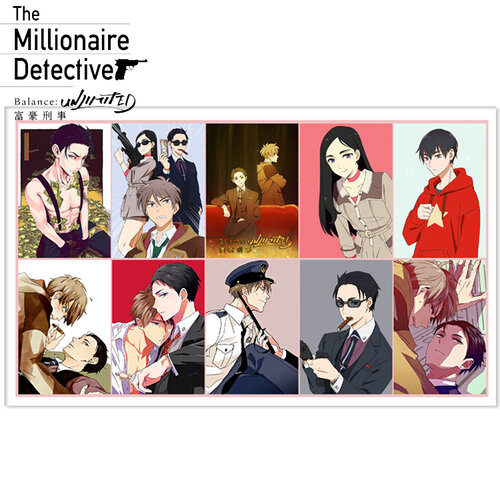 Фотография товара «Лист наклеек The Millionaire Detective »