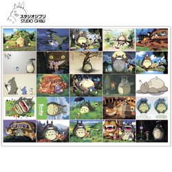 Фотография товара «Лист наклеек Tonari no Totoro»