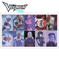 Фотография товара «Лист наклеек Voltron»