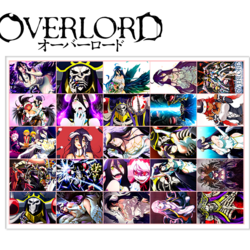 Фотография товара «Лист наклеек Overlord »