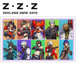Фотография товара «Лист наклеек Zenless Zone Zero»