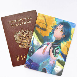 Фотография товара «Обложка на паспорт Genshin Impact»