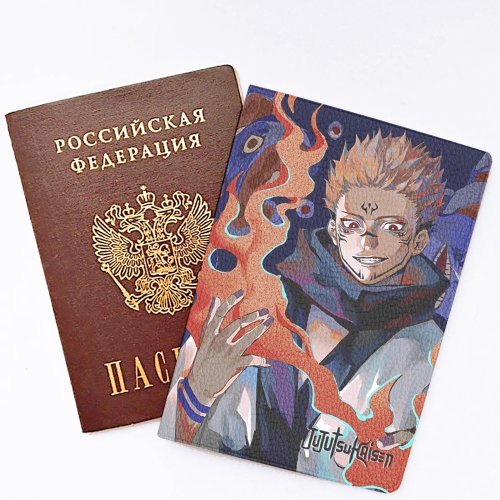 Фотография товара «Обложка на паспорт Jujutsu Kaisen»