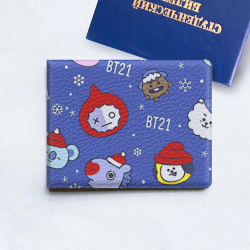 Фотография товара «Обложка на студенческий BT21»