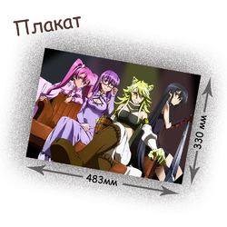 Фотография товара «Плакат Akame ga Kill!»