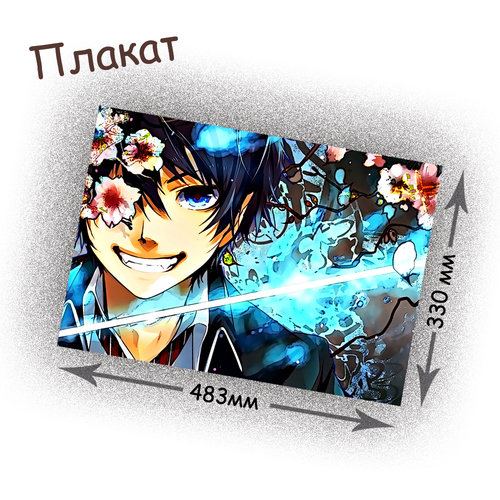 Фотография товара «Плакат Ao no Exorcist»