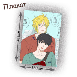 Фотография товара «Плакат Banana Fish»