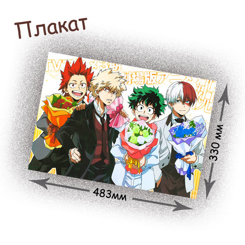 Фотография товара «Плакат Boku no Hero Academia»