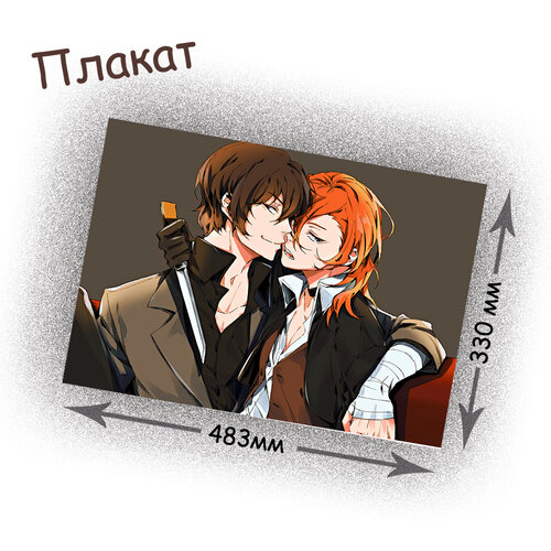 Фотография товара «Плакат Bungou Stray Dogs»