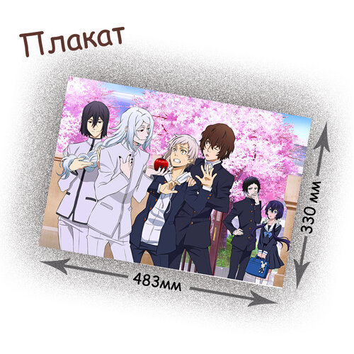 Фотография товара «Плакат Bungou Stray Dogs»