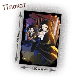 Фотография товара «Плакат Bungou Stray Dogs»