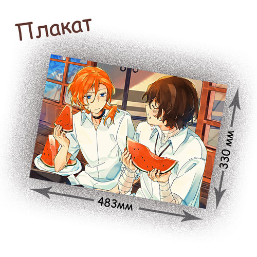 Фотография товара «Плакат Bungou Stray Dogs»