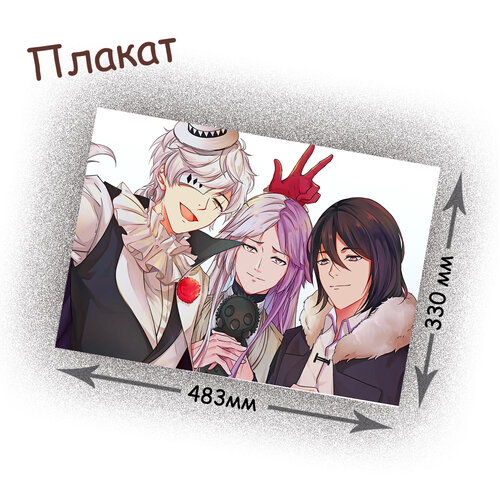 Фотография товара «Плакат Bungou Stray Dogs »