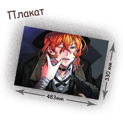 Фотография товара «Плакат Bungou Stray Dogs»