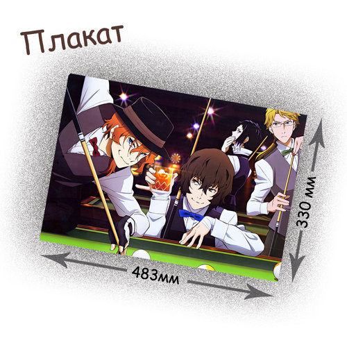 Фотография товара «Плакат Bungou Stray Dogs»