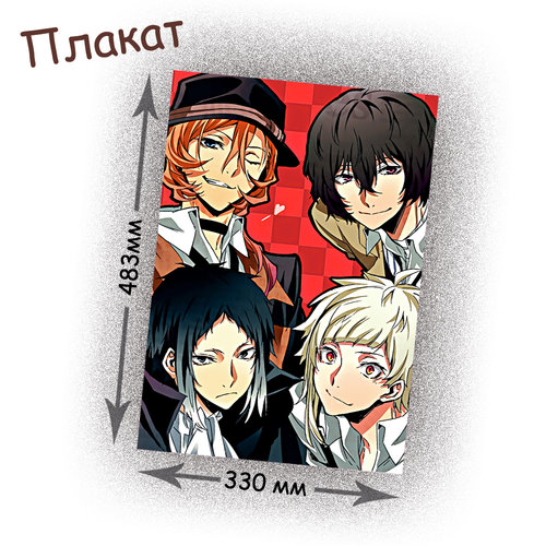 Фотография товара «Плакат Bungou Stray Dogs»