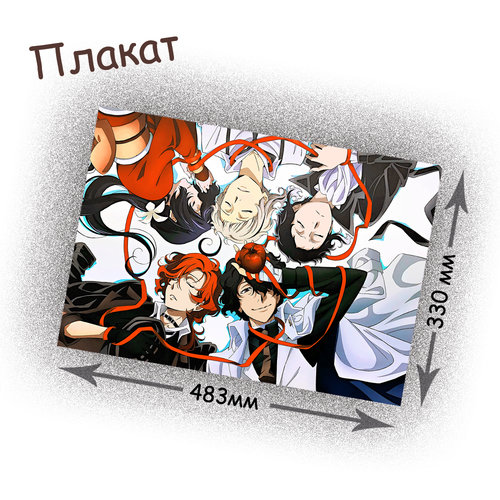 Фотография товара «Плакат Bungou Stray Dogs»