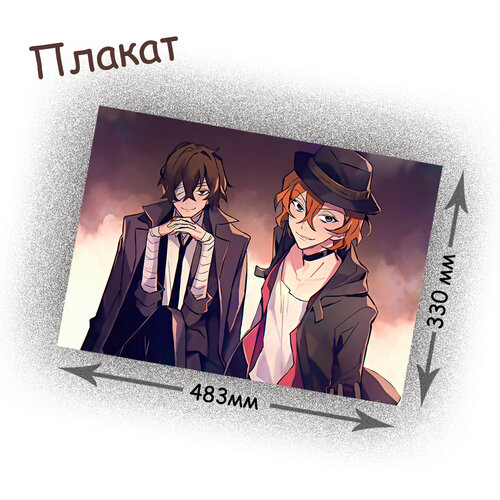 Фотография товара «Плакат Bungou Stray Dogs»