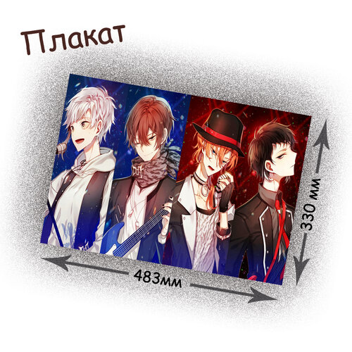 Фотография товара «Плакат Bungou Stray Dogs»