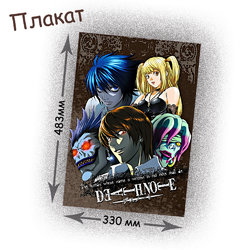 Фотография товара «Плакат Death Note»