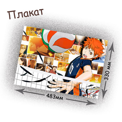 Фотография товара «Плакат Haikyuu»