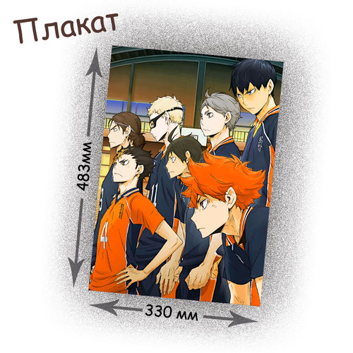 Фотография товара «Плакат Haikyuu»