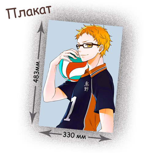 Фотография товара «Плакат Haikyuu»