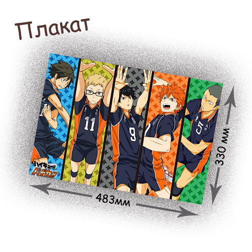 Фотография товара «Плакат Haikyuu»