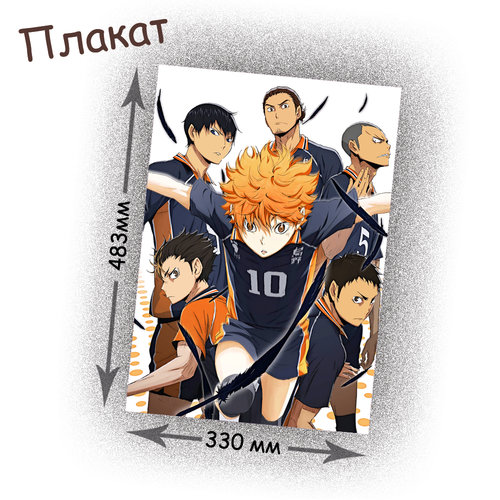 Фотография товара «Плакат Haikyuu»