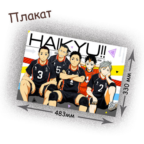 Фотография товара «Плакат Haikyuu»