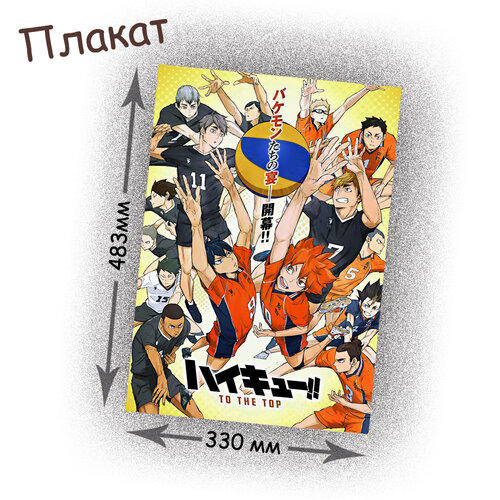 Фотография товара «Плакат Haikyuu»