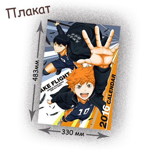 Фотография товара «Плакат Haikyuu»