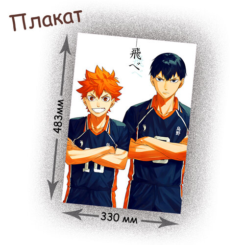 Фотография товара «Плакат Haikyuu»